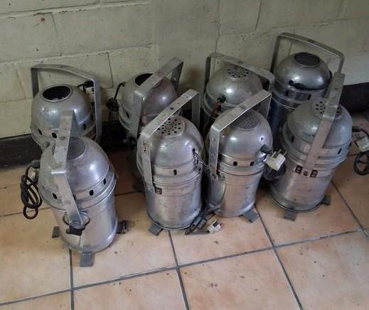 8 Par64 silver long 1000Watt, Muziek en Instrumenten, Licht en Laser, Gebruikt, Licht, Kleur, Ophalen