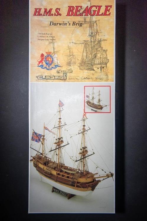HMS Beagle de Mamoli – Article MV20, Hobby & Loisirs créatifs, Modélisme | Bateaux & Navires, Comme neuf, Autres marques, Enlèvement ou Envoi