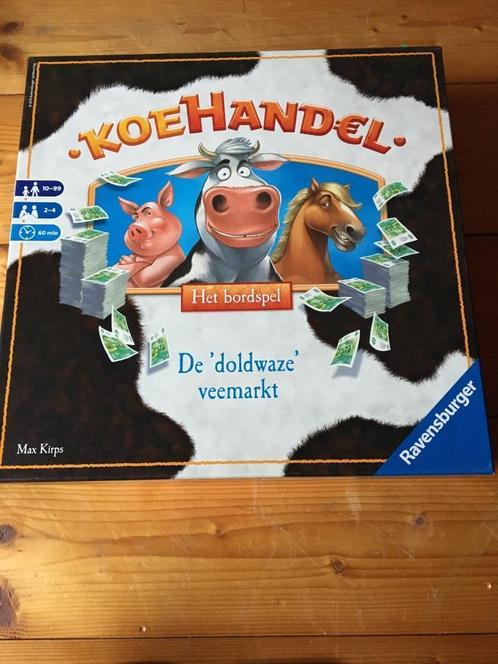 Koehandel Het Bordspel, Hobby en Vrije tijd, Gezelschapsspellen | Bordspellen, Zo goed als nieuw, Een of twee spelers, Drie of vier spelers