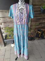 Maxi-dress Boho-stijl maat M, Vêtements | Femmes, Robes, Taille 38/40 (M), Enlèvement ou Envoi, Comme neuf, Bleu