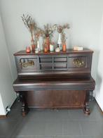 Wandpiano, Muziek en Instrumenten, Piano's, Ophalen, Gebruikt, Bruin, Overige typen