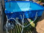 Intex zwembad met verwarming!, Tuin en Terras, Ophalen, Gebruikt, Minder dan 80 cm, Minder dan 200 cm