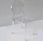 Lot 4 chaises polycarbonate transparent Kartell comme neufs, Comme neuf, Enlèvement