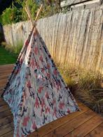 Tipi speeltent, legergroen, 120120160, Kinderen en Baby's, Speelgoed | Buiten | Speelhuisjes, Ophalen