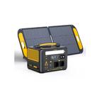 Draagbare 600W Powerstation 299Wh + 110W Zonnepaneel OFFGRID, Caravans en Kamperen, Nieuw