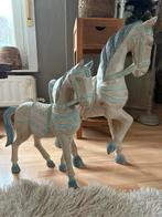 Decoratieve Houten Paarden, Ophalen, Zo goed als nieuw