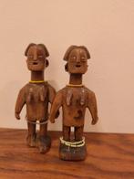 Paar beeldjes Ewe Togo Africa no Congo zonder fetisj, Antiek en Kunst, Ophalen of Verzenden