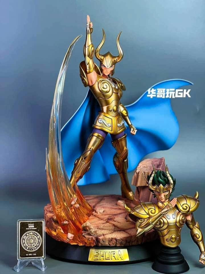 Saint Seiya FOC Studio Shura du Capricorne No Tsume zodiakos, Collections, Statues & Figurines, Neuf, Fantasy, Enlèvement ou Envoi