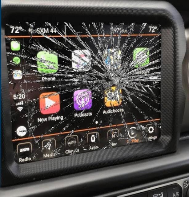 Display Scherm Reparatie Elektronica, Auto diversen, Autoradio's, Zo goed als nieuw, Ophalen