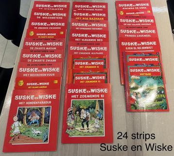 Bundel met 24 strips van Suske en Wiske beschikbaar voor biedingen