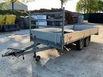 Anssems Aanhangwagen Plateauwagen dubbelas 410x180 Max 2000k, Auto diversen, Aanhangers en Bagagewagens, Gebruikt