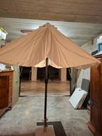 Parasol plus parasolvoet, Tuin en Terras, Ophalen, Kantelbaar, Zo goed als nieuw, Parasolvoet