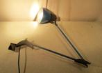 Mooi Retro Metalen Harmonica Bureaulamp, Ophalen of Verzenden, Huis en Inrichting