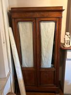 Meuble bibliothèque lingère bois acajou ancien vintage 1800, Maison & Meubles, Armoires | Bibliothèques, Enlèvement, Comme neuf