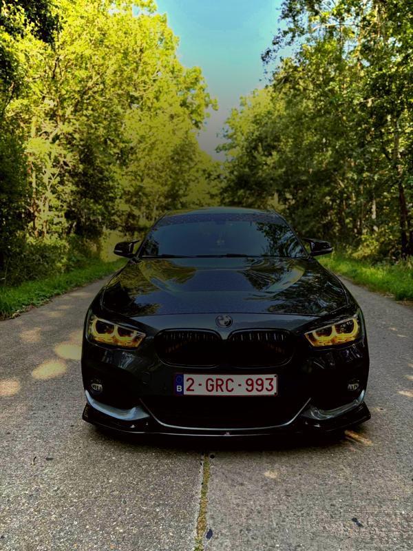 Bmw f20 te koop, Auto's, BMW, Particulier, 1 Reeks, Benzine, Euro 6, Coupé, 5 deurs, Handgeschakeld, Zilver of Grijs, Zwart, Leder