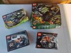 LOT 4 x Lego: 2 Technics 2 Racers, Kinderen en Baby's, Speelgoed | Duplo en Lego, Ophalen of Verzenden, Zo goed als nieuw