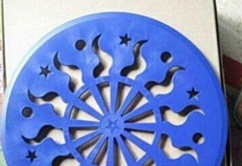 Tupperware: plank voor het versieren van taarten, Huis en Inrichting, Keuken | Tupperware, Nieuw, Blauw, Ophalen of Verzenden