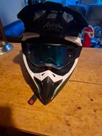 Crossmotorhelm plus bril airoh, Motoren, Kleding | Motorhelmen, Heren, Nieuw zonder kaartje, S, Ophalen