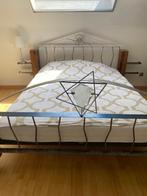 Bed 160cm x 200cm, Huis en Inrichting, Slaapkamer | Bedden, Ophalen, Gebruikt, Hout, 160 cm