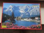 Puzzel 1000 st - De Dolomieten, Italië, Ophalen of Verzenden, 500 t/m 1500 stukjes, Gebruikt, Legpuzzel