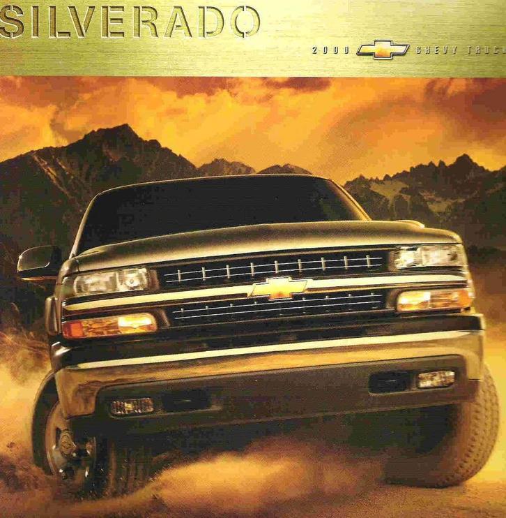 Chevrolet Silverado 2000 Brochure, Boeken, Auto's | Folders en Tijdschriften, Chevrolet, Ophalen of Verzenden
