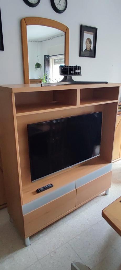 Tv-kast met tv inclusief, Huis en Inrichting, Kasten | Wandmeubels, Gebruikt, 100 tot 150 cm, Minder dan 150 cm, 25 tot 50 cm