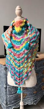 Joli châle bohème fait main au crochet, Enlèvement, Neuf, Taille 38/40 (M), Écharpe