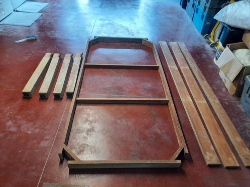 Teak tafelframe met 4 poten zonder blad apart salontafel, Huis en Inrichting, Tafels | Eettafels, Zo goed als nieuw, Ophalen