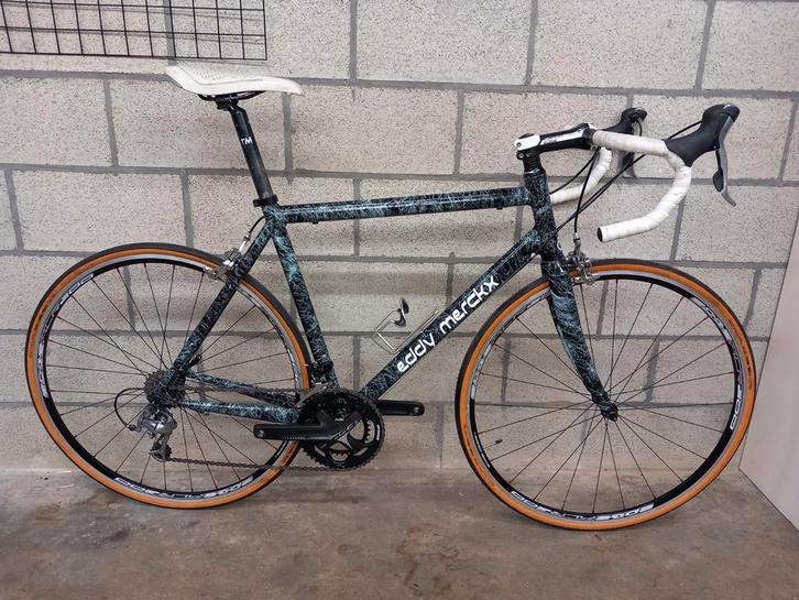 Eddy Merckx Team SL custom racefiets maat 56, Fietsen en Brommers, Fietsen | Racefietsen, Carbon, Ophalen