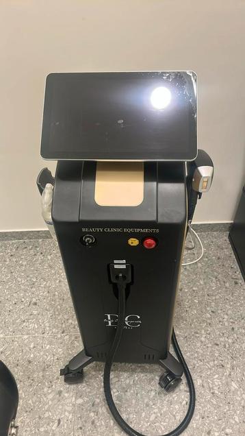 Diode ice lasermachine, Épilation
