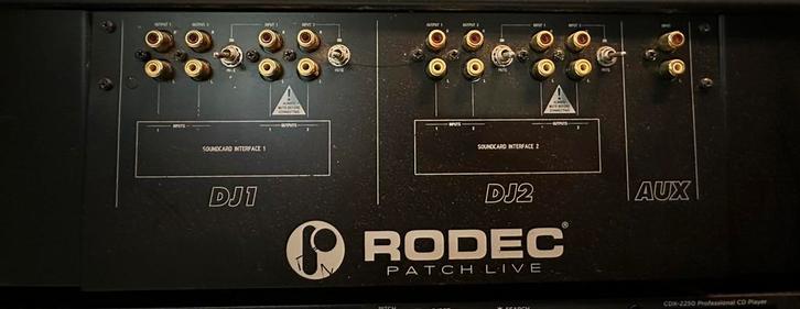 Rodec patch live, TV, Hi-fi & Vidéo, Convertisseurs, Enlèvement