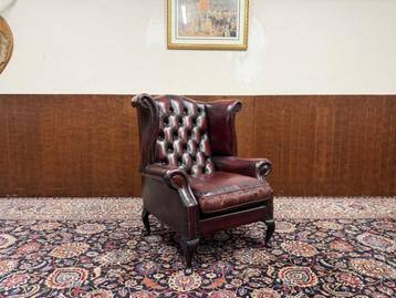 Klassiek Engels Chesterfield Fauteuil beschikbaar voor biedingen