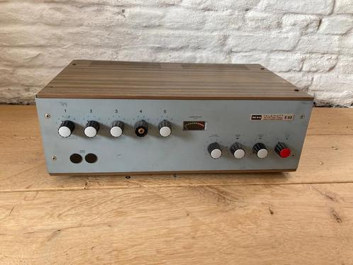Klein + Hummel E60 vintage versterker, TV, Hi-fi & Vidéo, Amplificateurs & Ampli-syntoniseurs, Utilisé, Stéréo, 60 à 120 watts