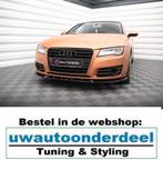 Maxton Design Spoiler Splitter Lip Geschikt voor Audi A7 C7, Envoi