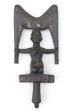 Afrikaanse kunst - Yoruba Oshe Shango Scepter - Nigeria, Antiek en Kunst, Kunst | Niet-Westerse kunst, Ophalen of Verzenden