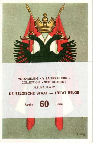 Prentkaarten: 's Lands Glorie (De Belgische staat) beschikbaar voor biedingen