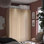 Kleerkast pax met schuifdeuren en compleet met accessoires, Ophalen, Zo goed als nieuw, Met hangruimte