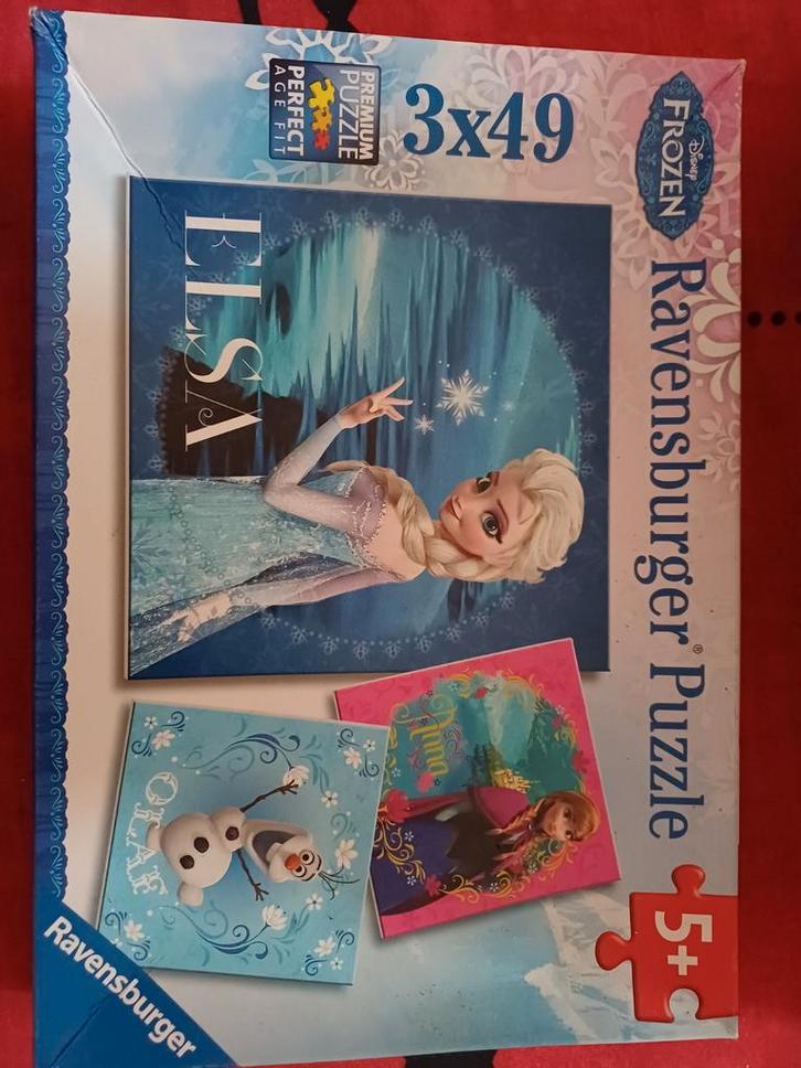 Kinderpuzzels, Kinderen en Baby's, Speelgoed | Kinderpuzzels, Gebruikt, 6 jaar of ouder, 10 tot 50 stukjes, Ophalen