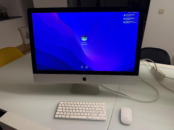 Apple iMac 27" inch Retina 5K Late 2015, Computers en Software, Apple Desktops, Zo goed als nieuw, iMac, SSD, 3 tot 4 Ghz, 8 GB