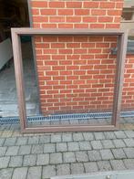 Raamkader afrormosia, Ophalen of Verzenden, Zo goed als nieuw, Hout, Raamkozijn