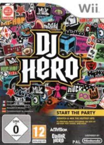 DJ Hero (Wii)., Enlèvement ou Envoi, 2 joueurs, À partir de 12 ans, Comme neuf
