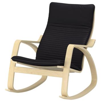 Chaise à bascule IKEA "Poang" comme neuve., Enlèvement, Comme neuf