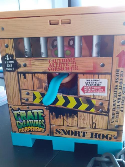 Crate Creatures Surprise Snort Hog, Kinderen en Baby's, Speelgoed | Actiefiguren, Zo goed als nieuw, Ophalen of Verzenden