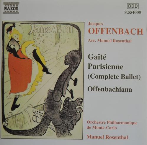 Gaité Parisienne en Offenbachiana / Offenbach en Rosenthal, CD & DVD, CD | Classique, Comme neuf, Orchestre ou Ballet, Enlèvement ou Envoi