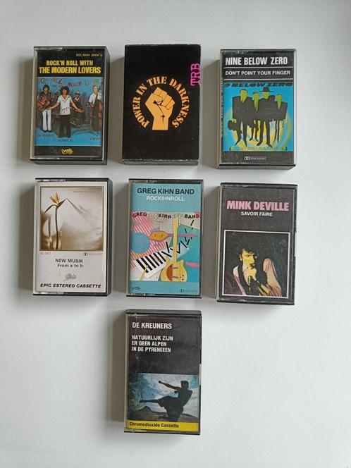 rockmuziek-cassettes, Musique & Instruments, Musiques & Instruments Autre, Comme neuf, Enlèvement ou Envoi