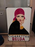 Emaille reclamebord, Ophalen, Zo goed als nieuw, Reclamebord