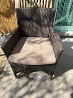 Table/Chaises/Coussins, Jardin & Terrasse, Enlèvement, Utilisé, Aluminium