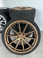 Ispiri 20 inch bronze velgen 235/35/R20 Pirelli zomerbanden, 235 mm, Velg(en), Gebruikt, Personenwagen