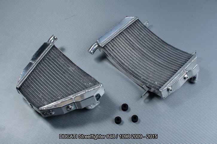 Radiateur radiatoren AVDB DUCATI Streetfighter 848 1098 2009, Motoren, Accessoires | Overige, Nieuw, Ophalen of Verzenden