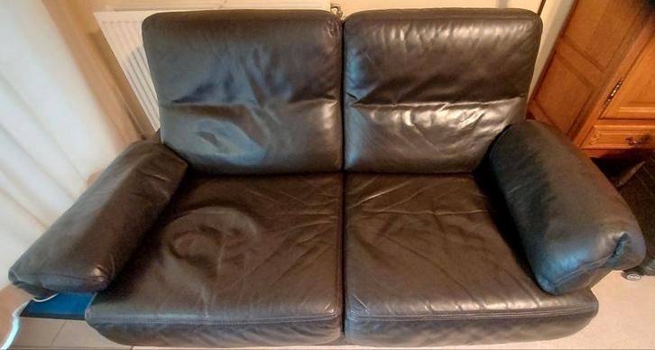 Echte Durlet 2-zit bank, Huis en Inrichting, Zetels | Zetels, Zo goed als nieuw, Rechte bank, Tweepersoons, 150 tot 200 cm, 75 tot 100 cm